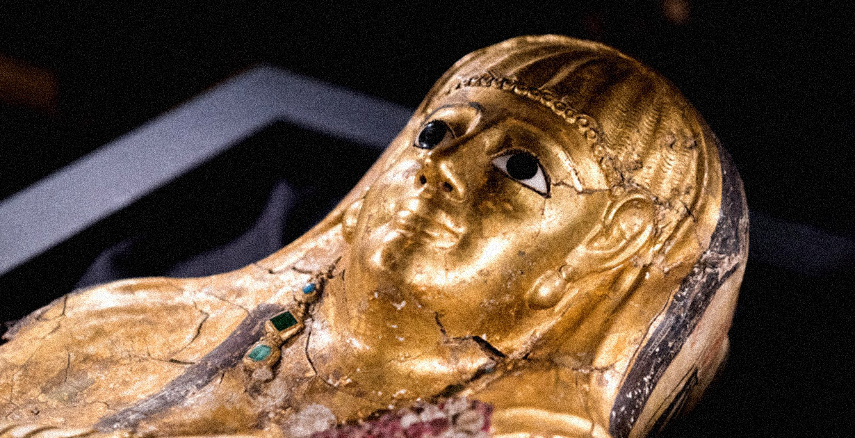 Golden mummies of Egypt