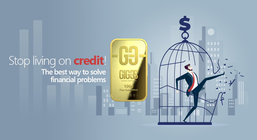 Stop living on credit! The best way to solve financial problems