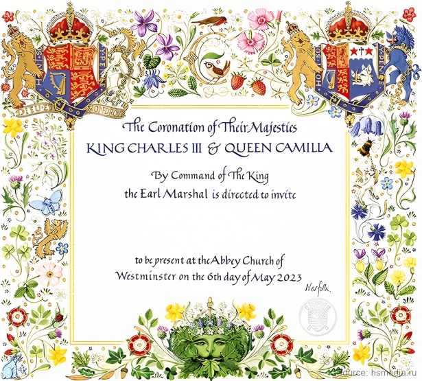 El oro histótrico en la coronación de Carlos III