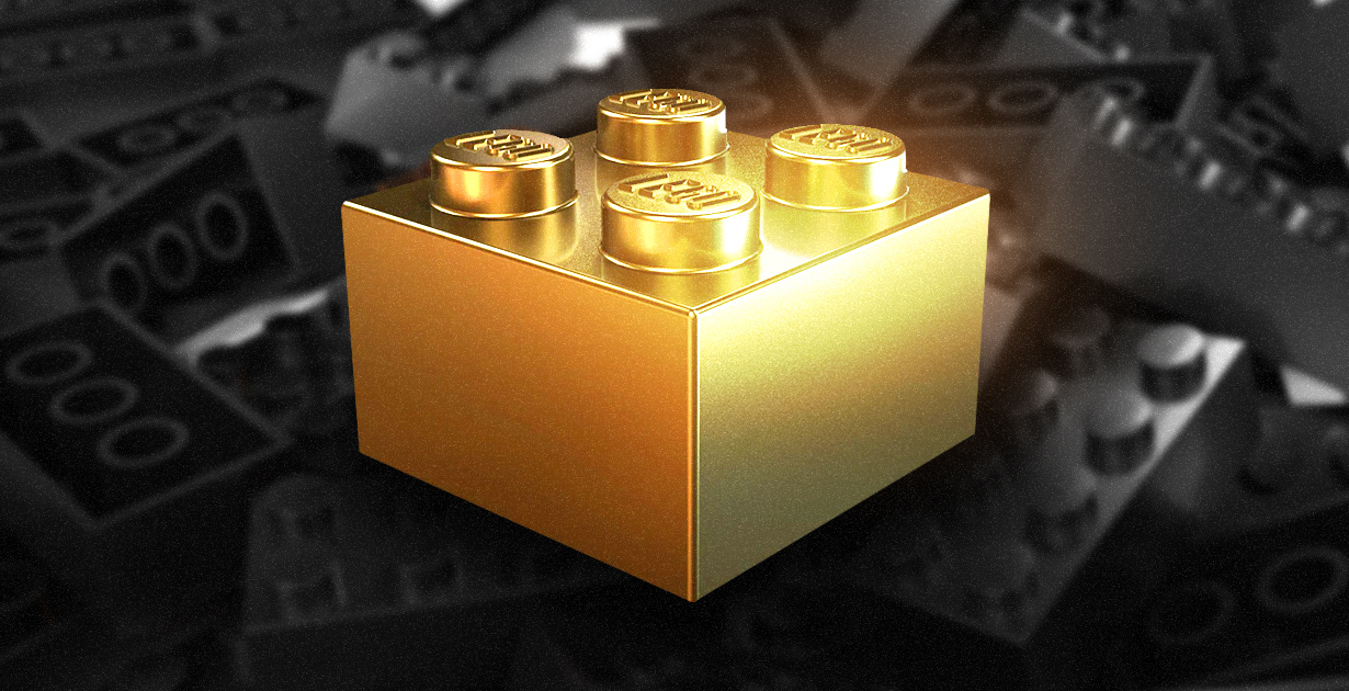 Mattoncino Lego d Oro: Un prezioso Premio da Lego