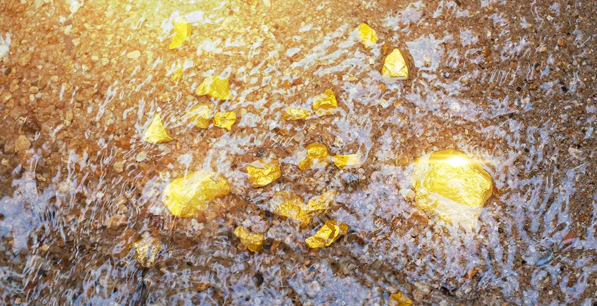 Estrarre oro dallacqua: finzione o realtà?