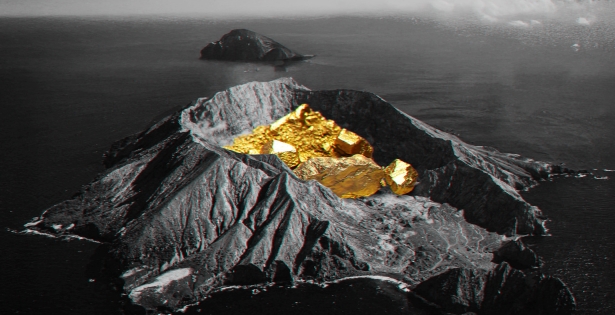 Taupo: gold in the heart of a volcano