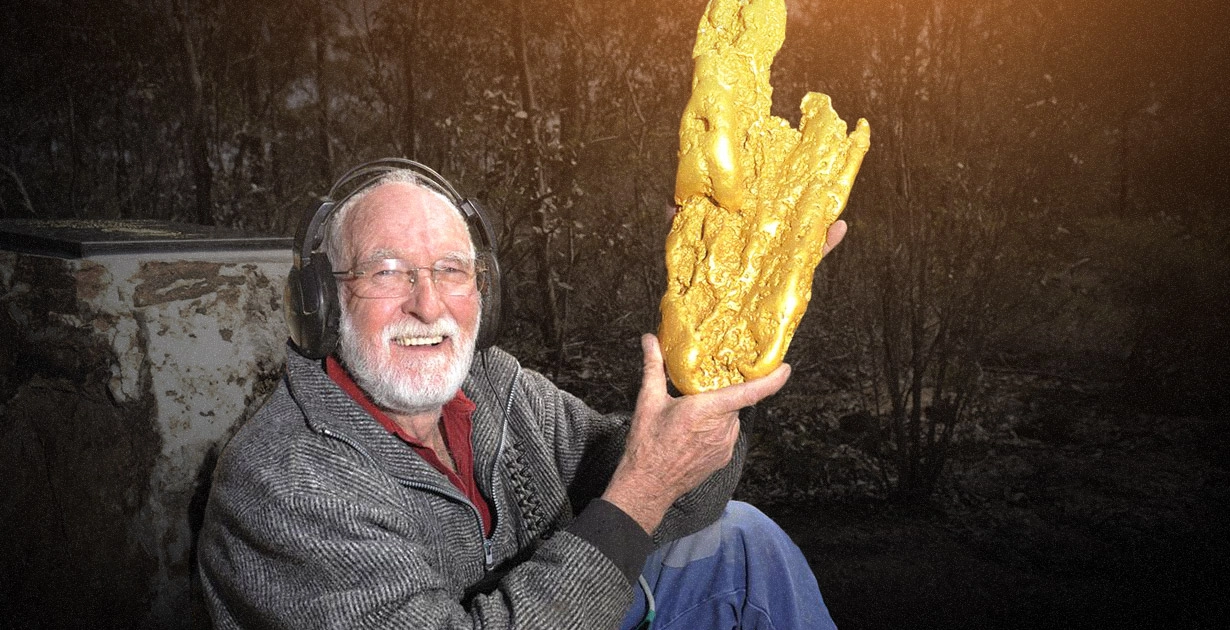 «Рука веры»: как австралиец нашел уникальный золотой самородок