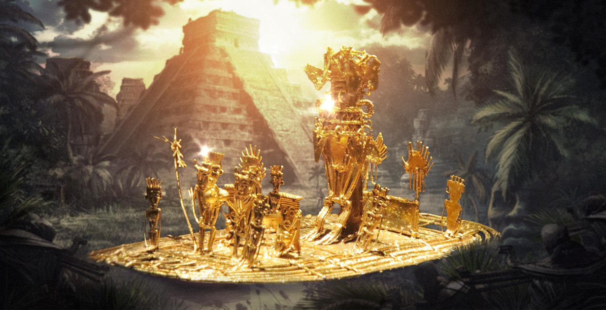 La leggenda di El Dorado: loro degli indiani del Sud America