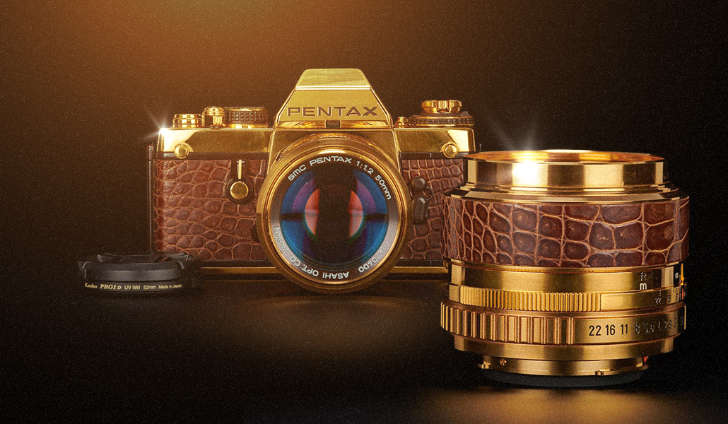 Fotocamere d’oro: esclusive, da collezione, abbaglianti
