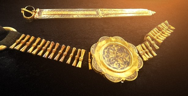 Gold belt from Ani ruins Gold belt from Ani ruins